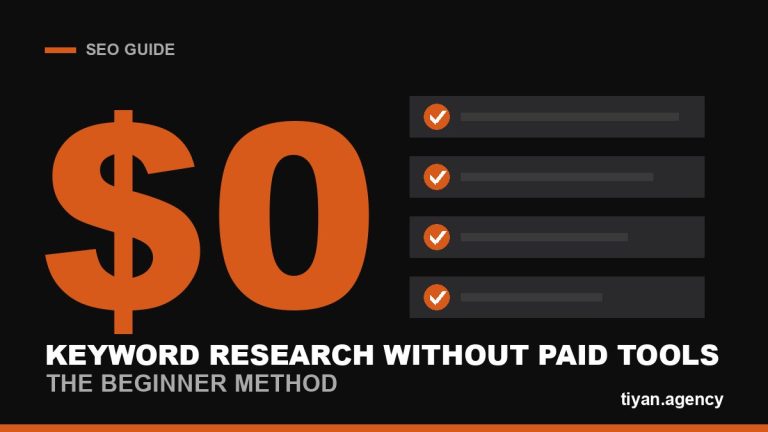 How to Do Keyword Research Without Expensive Tools